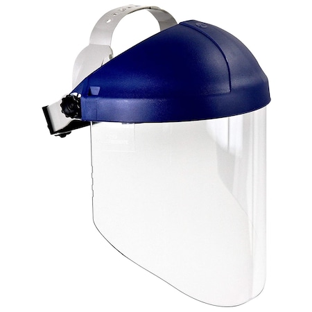 3M 3M 8482; Ratchet Headgear W/ Faceshield, H8A, Clear, Polycarbonate, 1 Each 7000127244